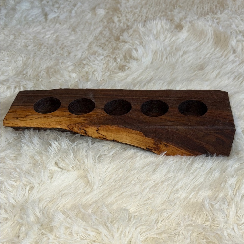 Wooden Essential Oil Holder